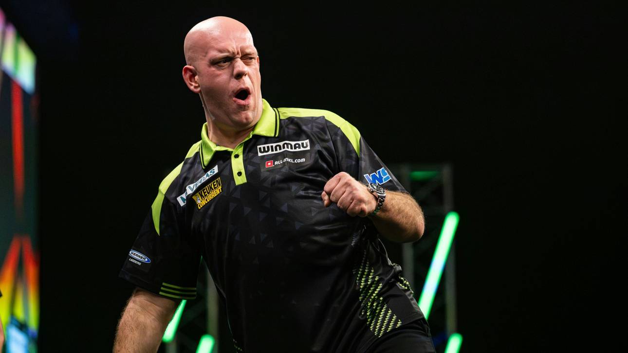 Kuriose Sorgen bei van Gerwen