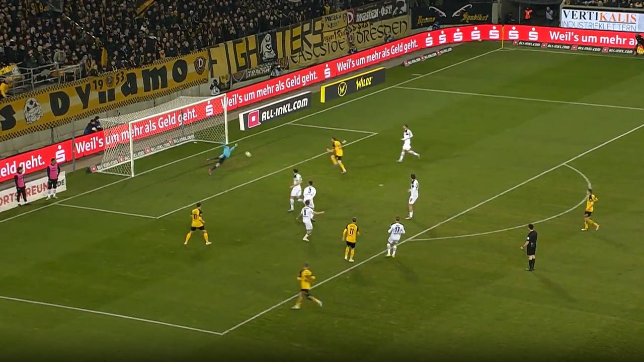 Hier schießt sich Dresden an die Tabellenspitze! Dynamo Dresden - SC Verl
