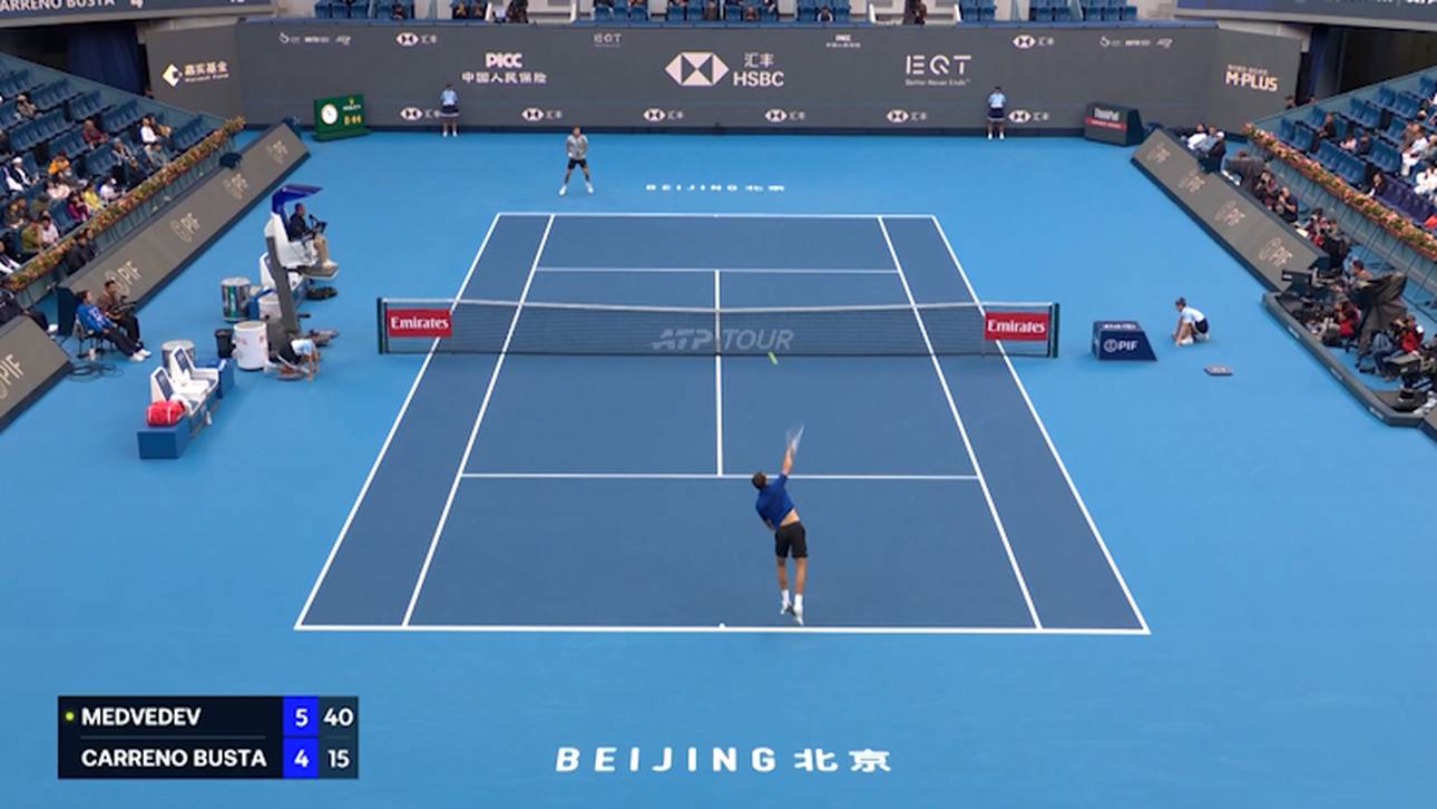 12 Asse! Medvedev macht sich bereit für Struff