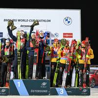 Biathlon-Staffel trotzt Doppelausfall