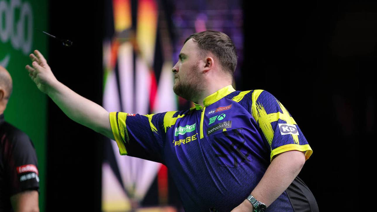 Luke Littler geht beim World Grand Prix als Favorit ins Rennen