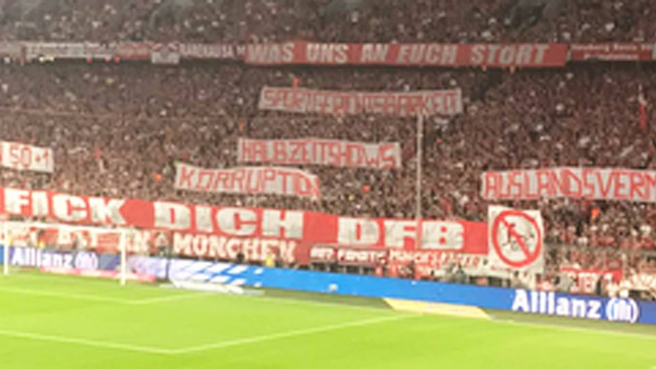 Harte Fanproteste gegen DFB