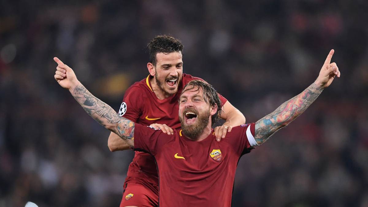 AS Rom gegen FC Barcelona 3:0 (2017/2018): 2018 zog der AS Rom überraschend in das Halbfinale der Champions League ein. Auf dem Weg dorthin schossen die Hauptstädter unter anderem den FC Barcelona aus dem Wettbewerb und das nicht irgendwie