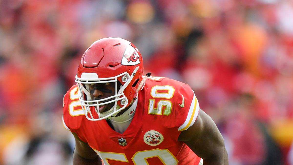 PLATZ 10: JUSTIN HOUSTON (Outside Linebacker, Kansas City Chiefs) - 101 Millionen US-Dollar