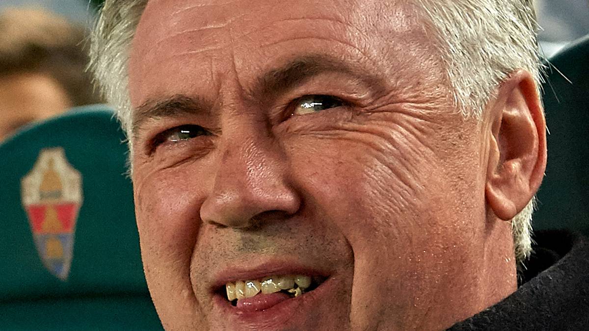Platz 2: Carlo Ancelotti (Real Madrid, 15,5 Millionen Euro)