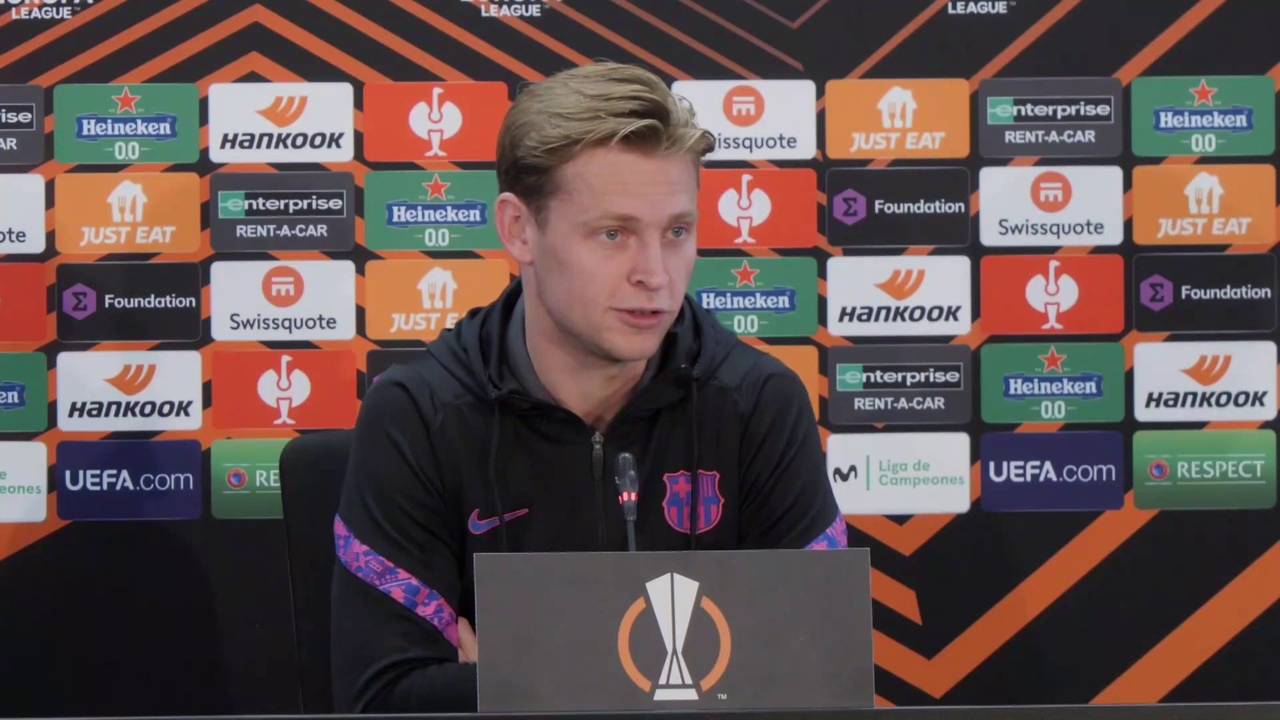Frenkie de Jong über die Kritiker des FC Barcelona