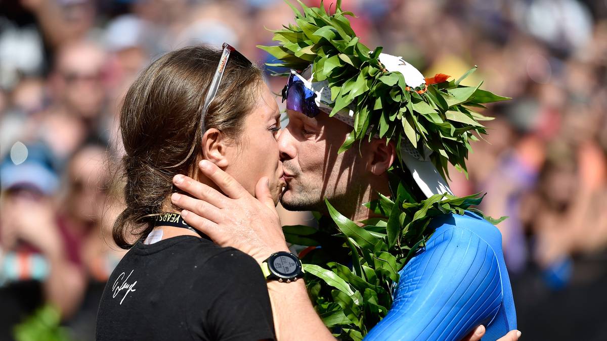 Anschließend gibt es noch ein Küsschen