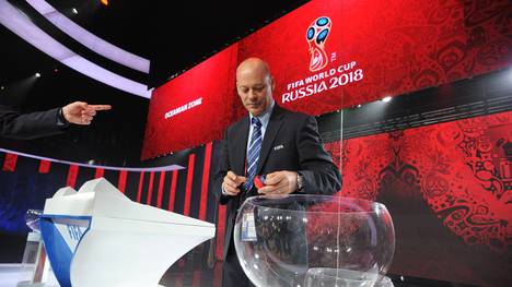 Die WM-Qualifikation 2018 wird am Samstag in St. Petersburg ausgelost Lostopf