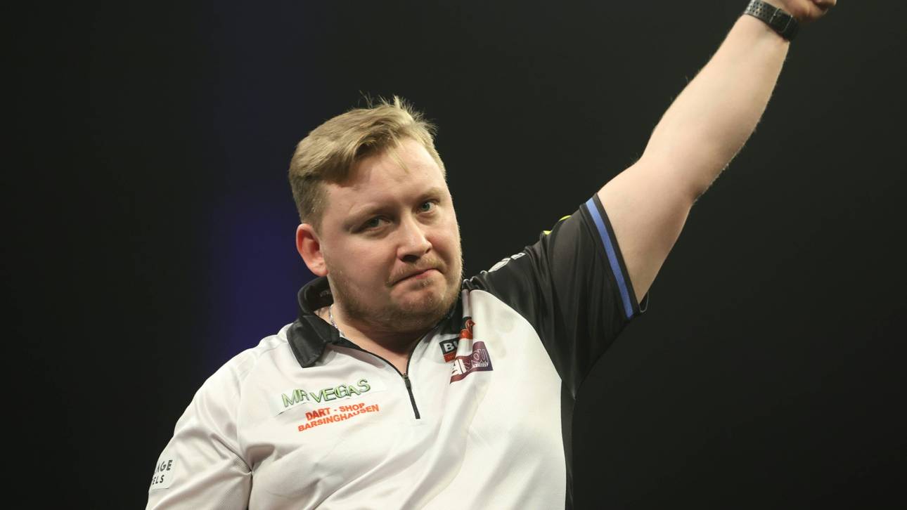 Darts-WM: Machbares Los für Schindler