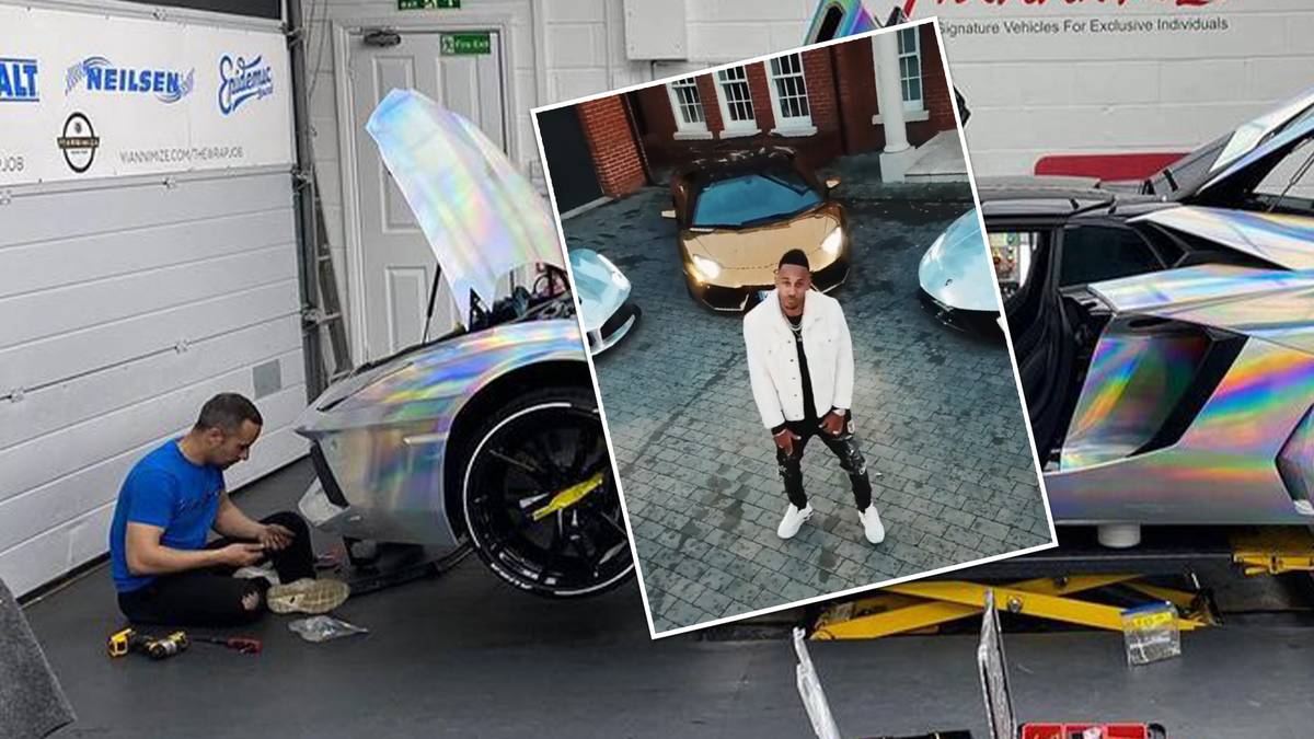 Hologramm-Style: Aubameyang pimpt seinen Lamborghini