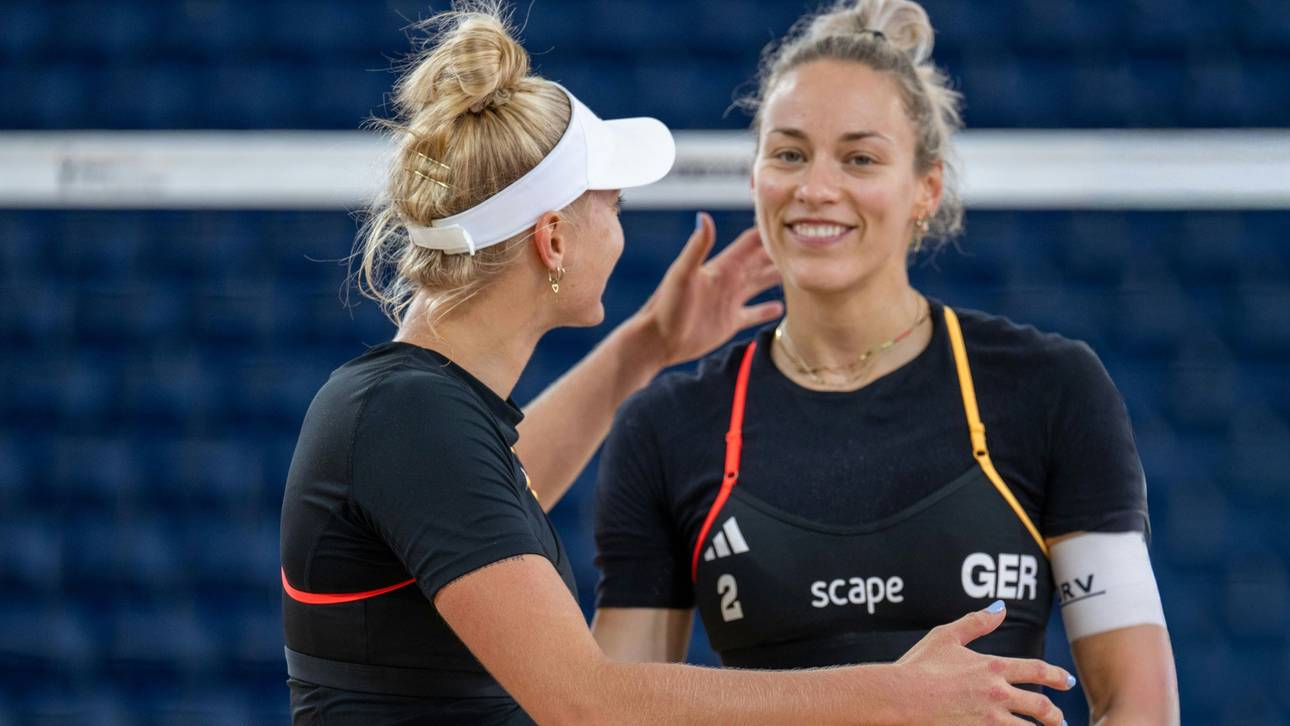 Brisantes Duell bei Beachvolleyball-EM