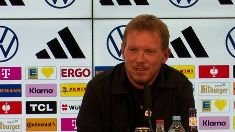 Bundestrainer Julian Nagelsmann spricht über die Entwicklung von Eintracht Frankfurt unter Dino Toppmöller und gibt eine Prognose für die Saison der Adler ab. SPORT1-Experte Mario Basler tippt die SGE sogar als deutschen Meister, doch der Bundestrainer zweifelt.