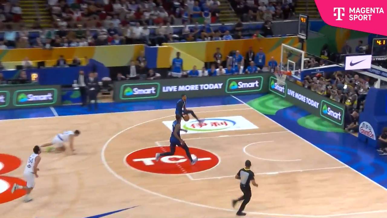 Basketball-WM: Italien - USA (100:63) | Highlights