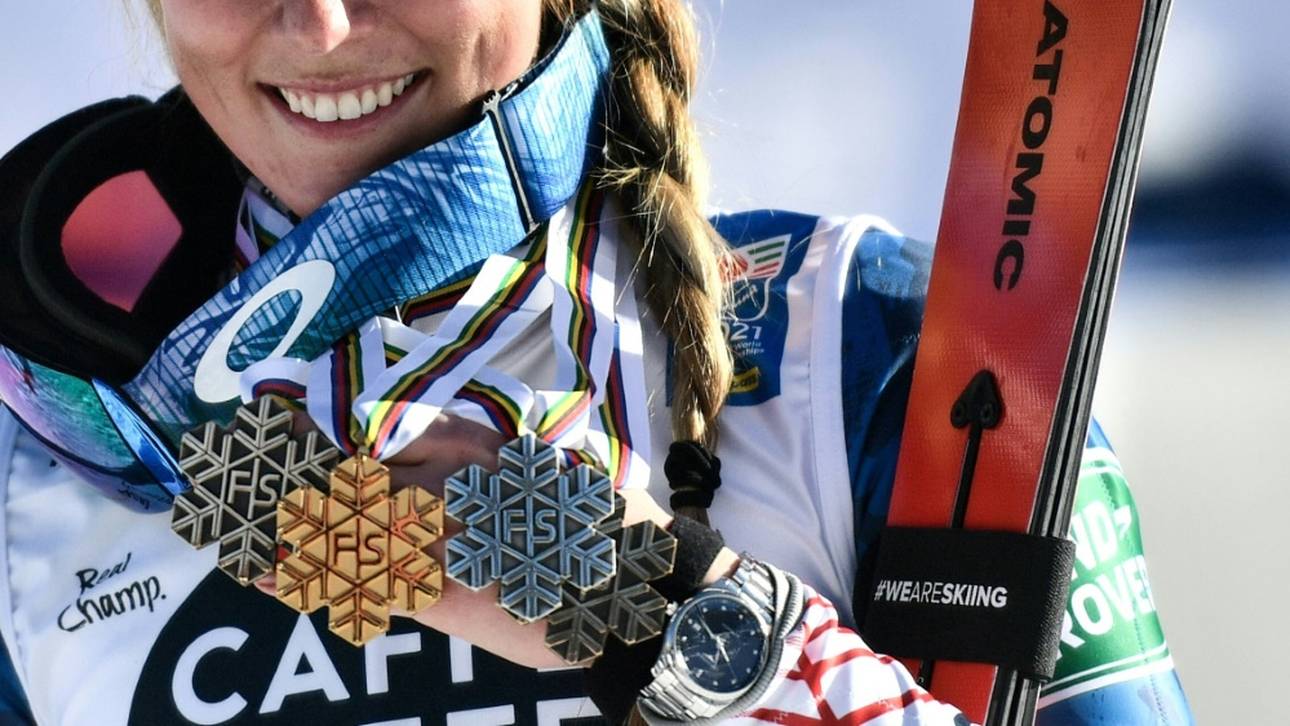 „Es hat gefunkt“: Ski-Asse Shiffrin und Kilde sind ein Paar