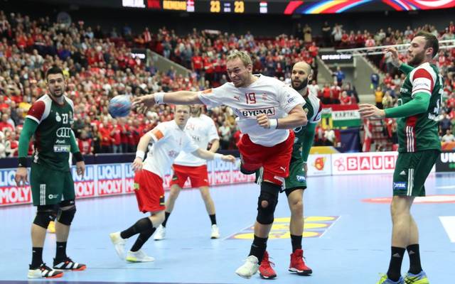 Handball Em Mit Island Dänemark Kroatien Spanien