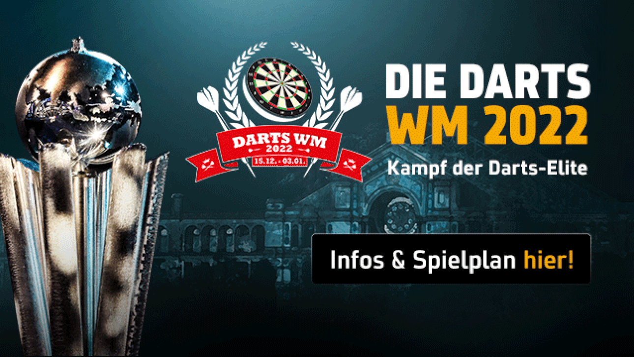 Darts-WM: Schotten-Kracher im Halbfinale