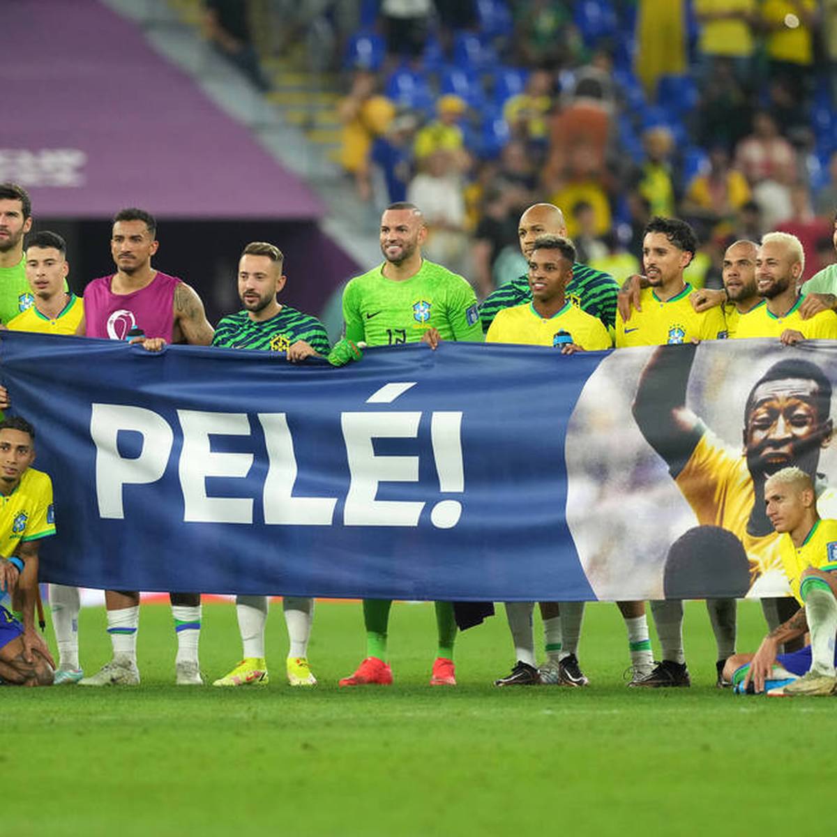 WM 2022 Herzergreifende Botschaft! Brasilien zaubert für Pelé