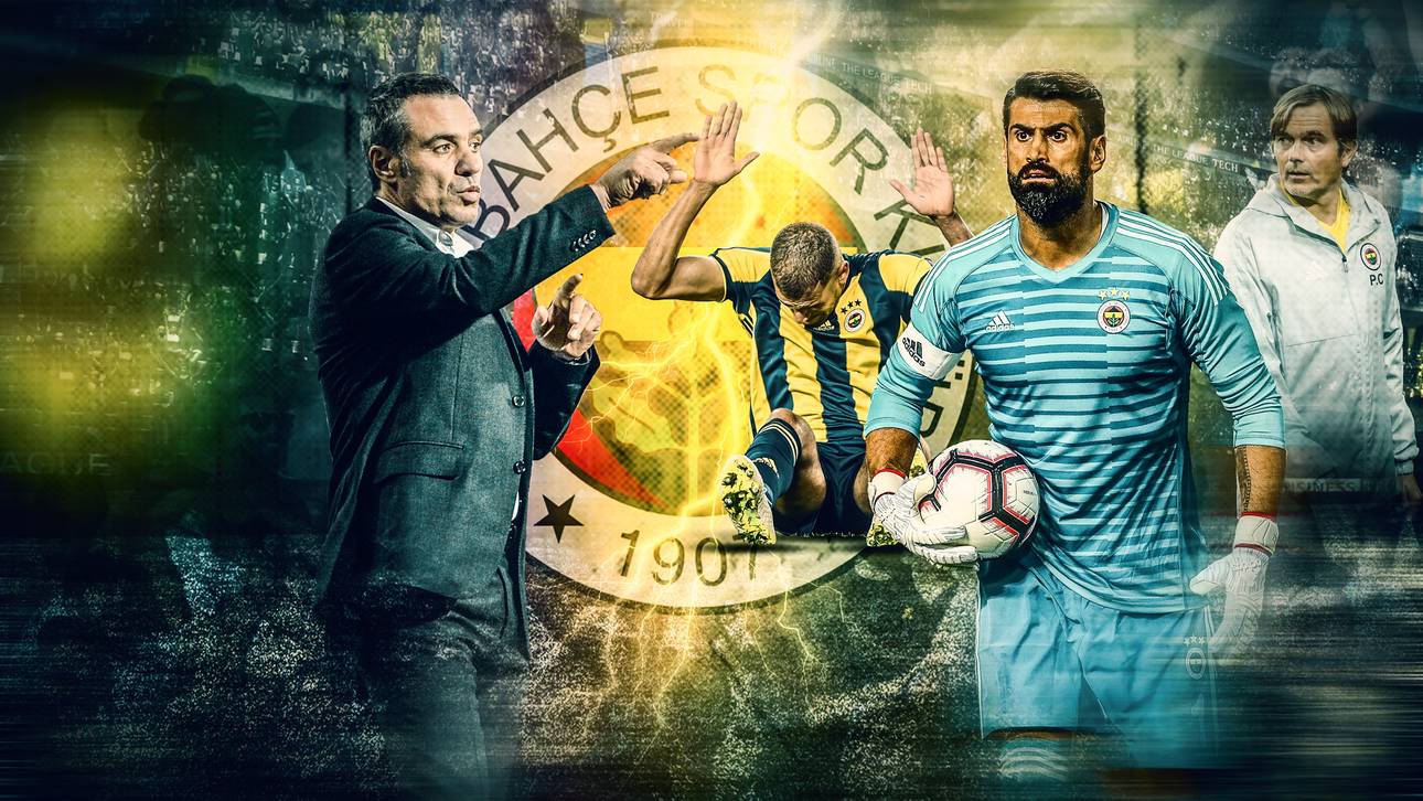 Der böse Absturz von Fenerbahce