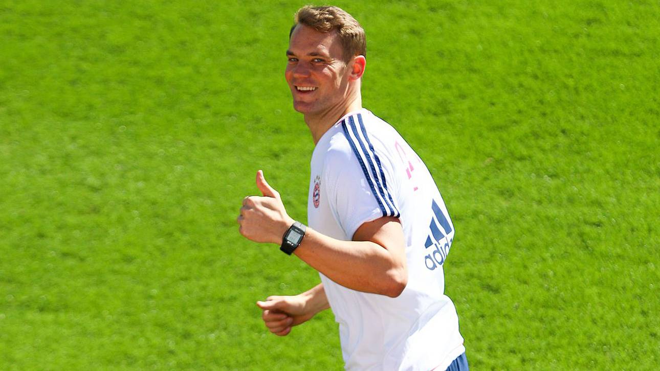 Neuer macht weitere Fortschritte