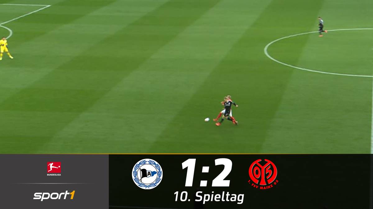 Arminia Bielefeld - FSV Mainz 05 (1:2): Tore und Highlights | Bundesliga