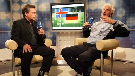 Rudi Völler verlor im September 2003 im TV-Interview die Beherrschung