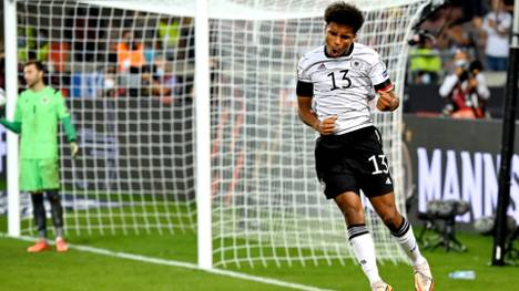 Im SPORT1-Interview spricht Karim Adeyemi über seine Nicht-Nominierung für die letzten beiden Länderspiele und mögliche Ähnlichkeiten zu PSG-Star Kylian Mbappé.
