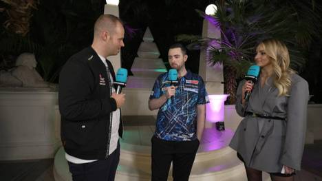 Luke Humphries spricht vor seinem zweiten Match bei der Darts-WM 2025 über seinen kommenden Gegner Nick Kenny und seinen neuen Walk-On-Song.