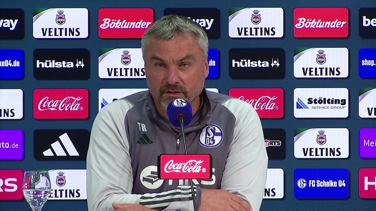 Kult-Auftritt! Dieses Wort lässt Schalke-Trainer Thomas Reis nicht los