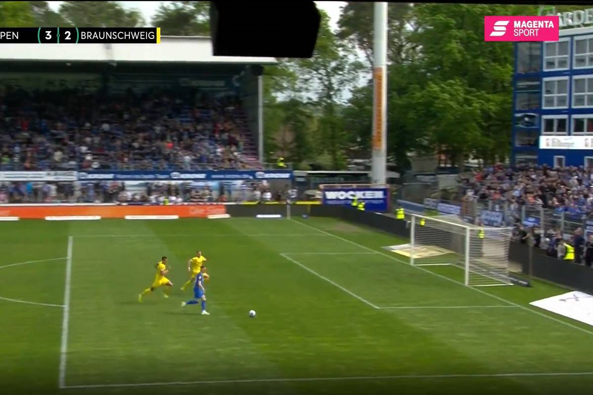 SV Meppen - Eintracht Braunschweig: Tore und Highlights | 3. Liga