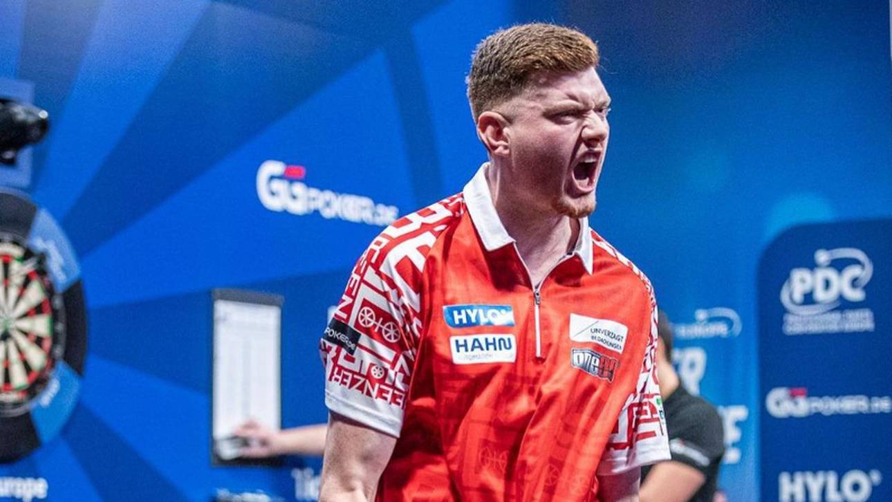 Deutscher Darts-Profi in drei Welten