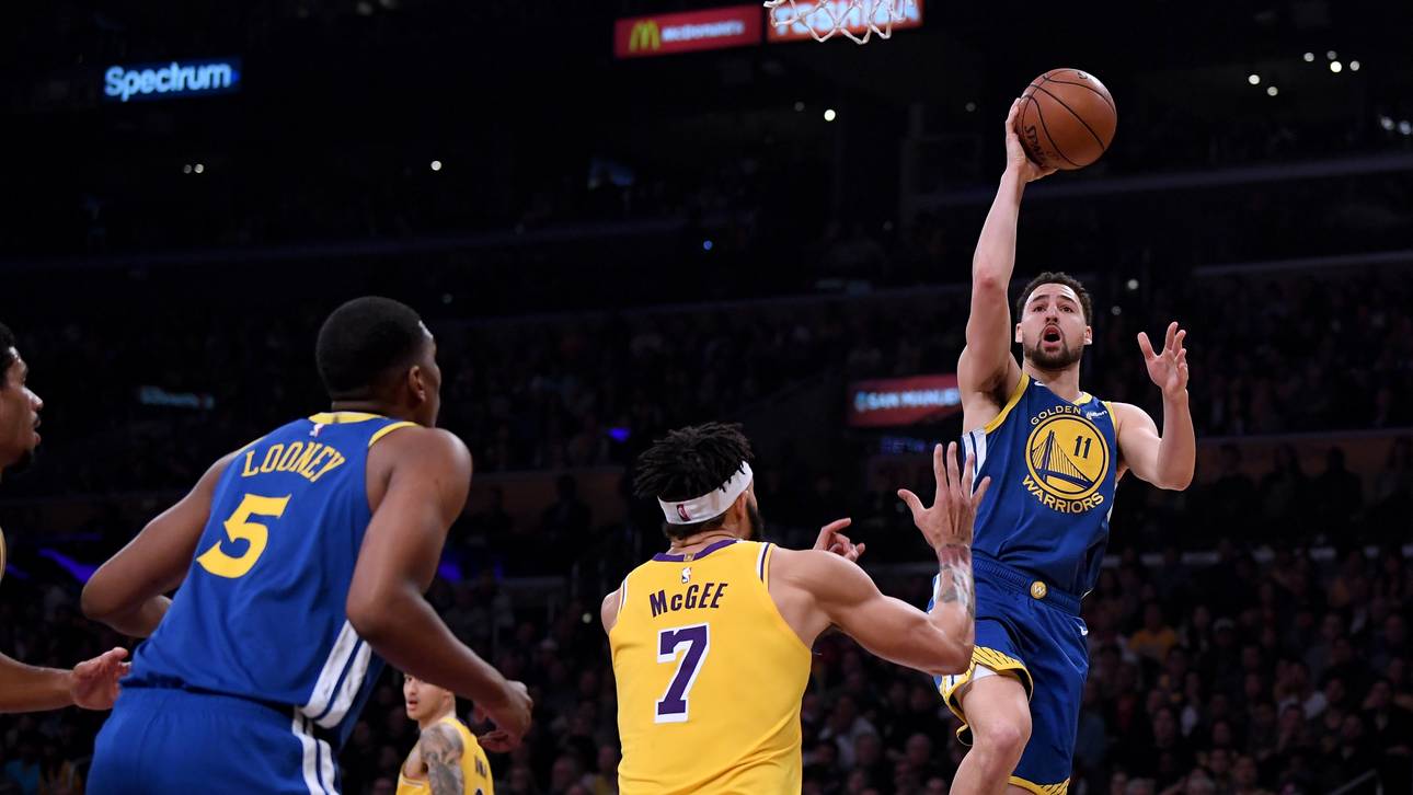 Warriors demütigen Lakers