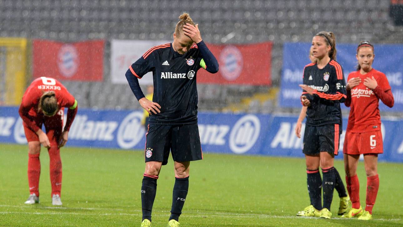 Bayern-Frauen zahlen Lehrgeld