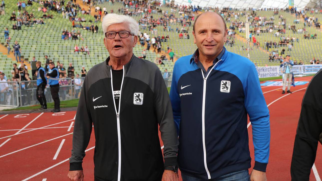 Thomas Miller (r.) und Werner Lorant sind bei den Löwen absolute Vereinslegenden