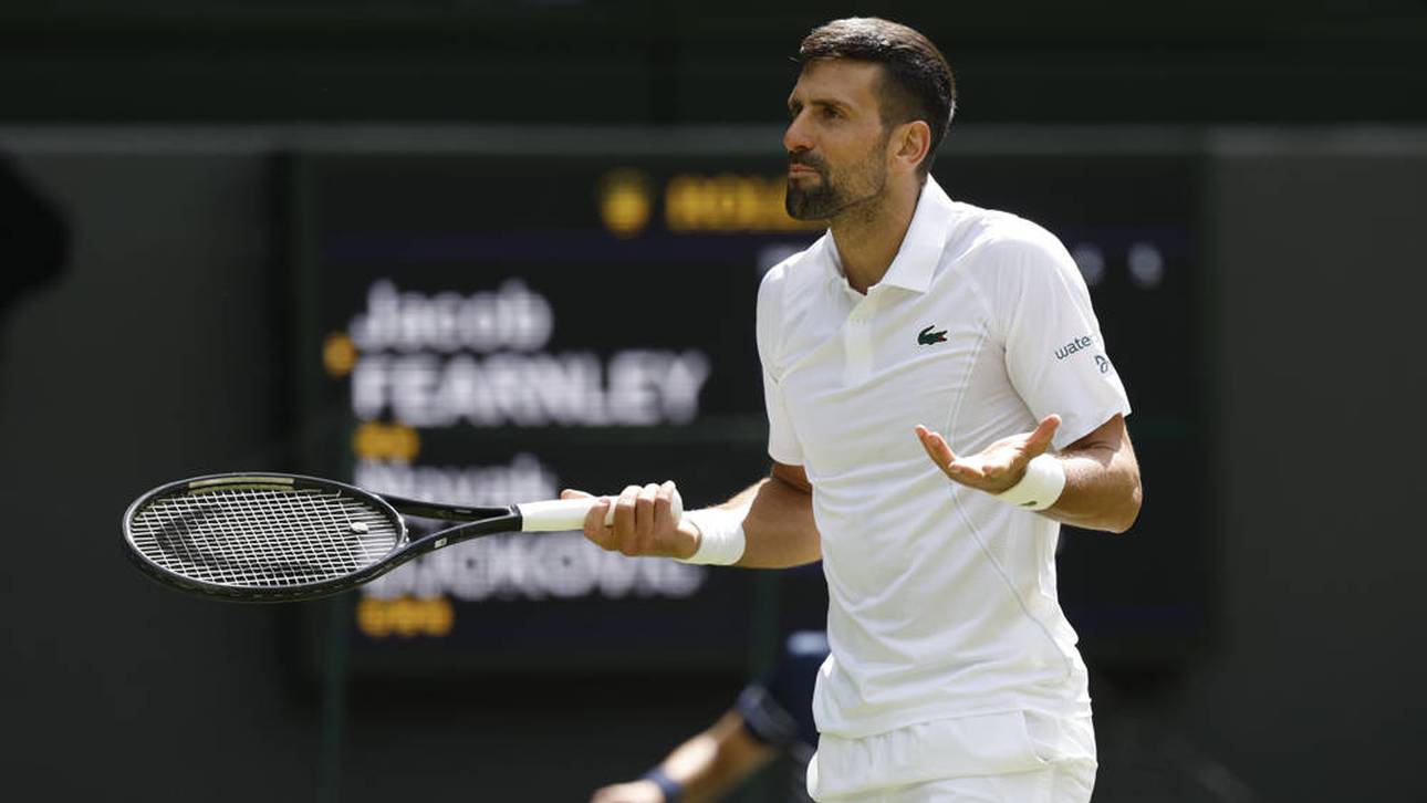 Irre! EM-Spiel bremst Djokovic aus