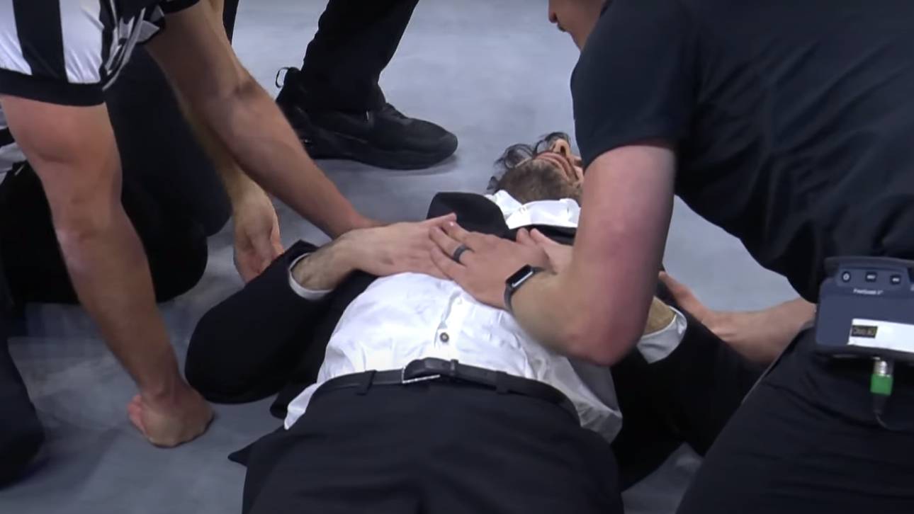 Schock-Szenen um Wrestling-Boss