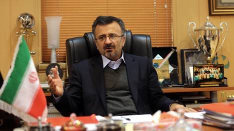 Reza Davarzani ist Präsident des iranischen Verbands