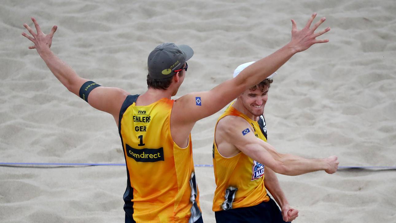 Deutsches Beach-Duo holt Silber