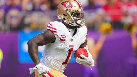 Wide Receiver Deebo Samuel Sr. fällt bei den 49ers aus