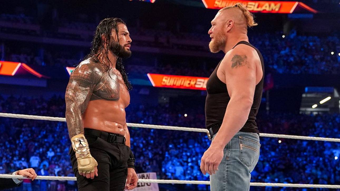Der große Plan hinter dem WWE-Gigantenduell