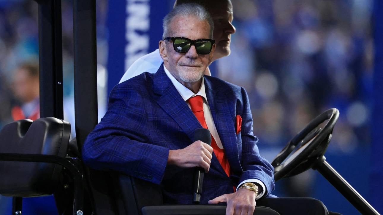Colts trauern um Besitzer Irsay