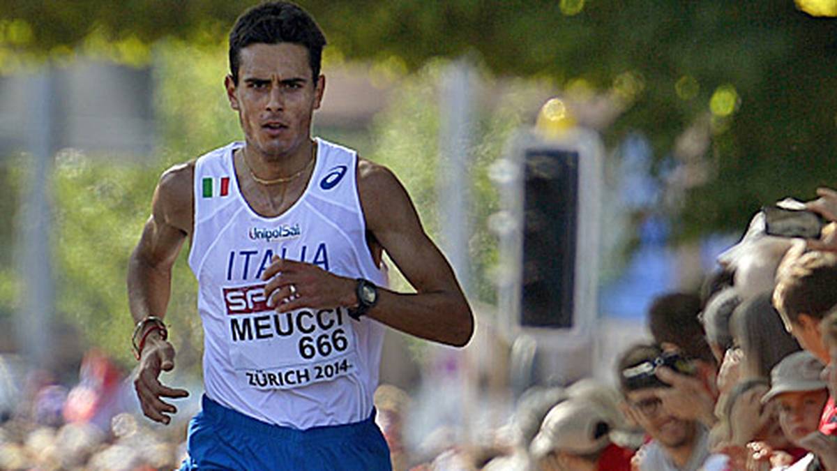 Daniele Meucci gewinnt den Marathon bei der EM in Zürich deutlich