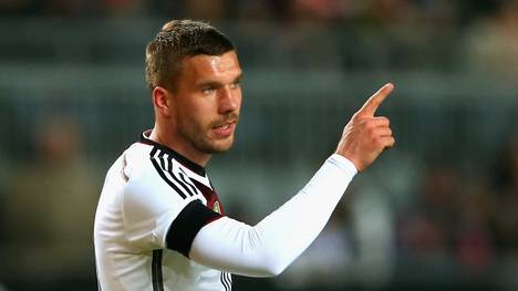 Lukas Podolski bestritt 124 Länderspiele für Deutschland