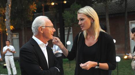 Franz Beckenbauer und Maria Höfl-Riesch werden beide von Marcus Höfl beraten