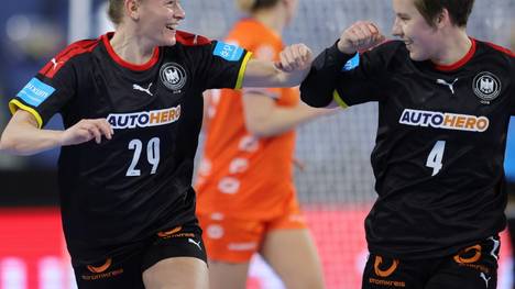Deutschlands Handballerinnen bezwingen die Niederlande