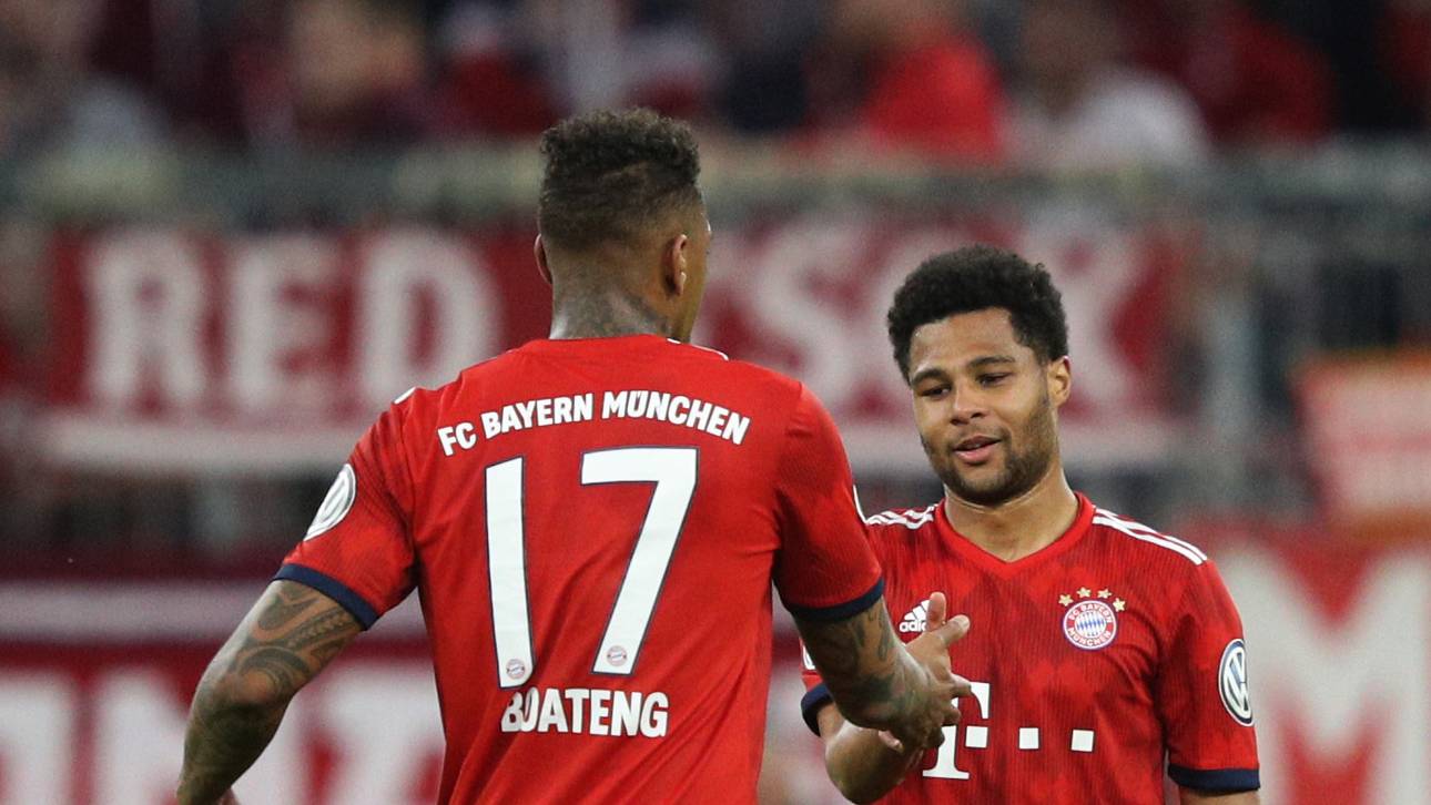 Bayern mit Boateng und Gnabry