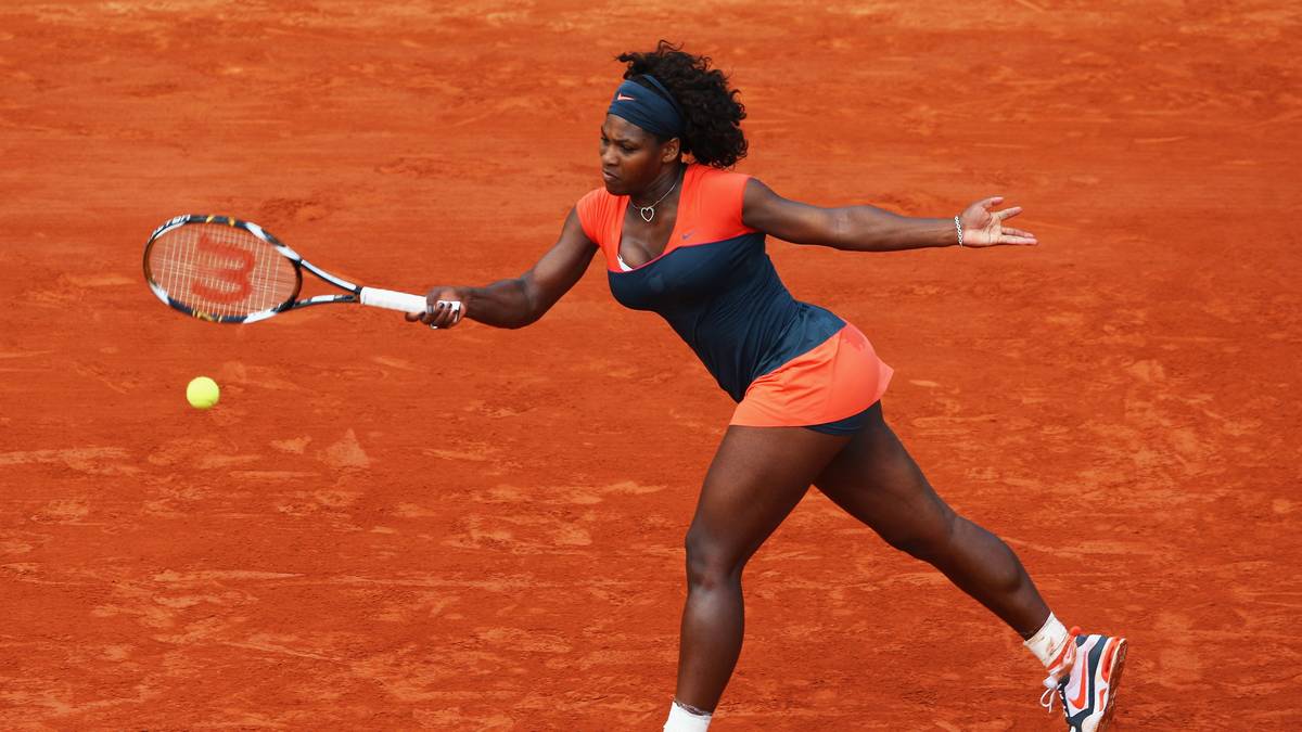 In der Modestadt Paris zeigt der Superstar bei den French Open 2009 Mut zur Neonfarbe