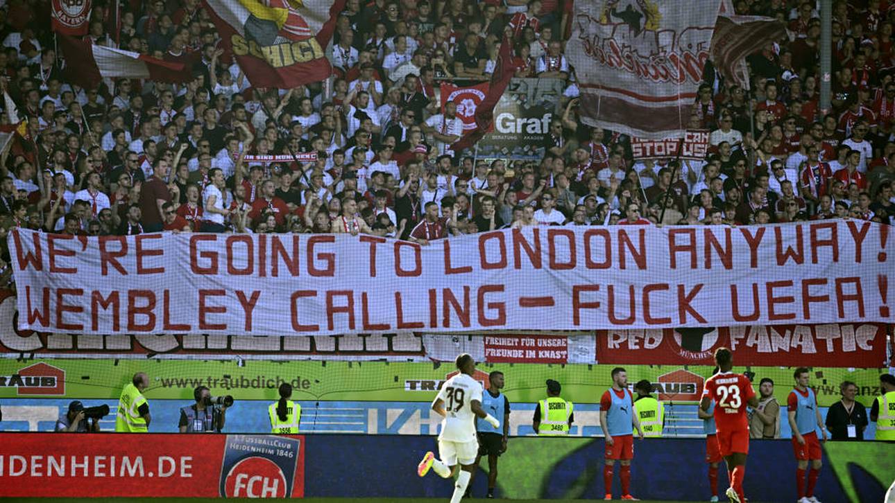 Bayern-Fans trotzen UEFA-Verbot