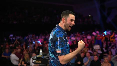 Luke Humphries gewinnt den sechsten Abend der Premier League of Darts im Finale gegen Michael Smith mit 6:3 und holt damit seinem Tagessieg.