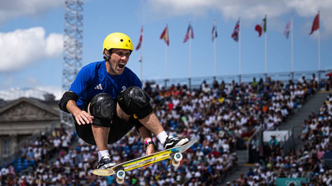 Andy Macdonald feierte im Alter von 51 Jahren sein Olympia-Debüt