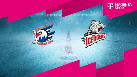 Adler Mannheim - Nürnberg Ice Tigers: Tore und Highlights | PENNY DEL